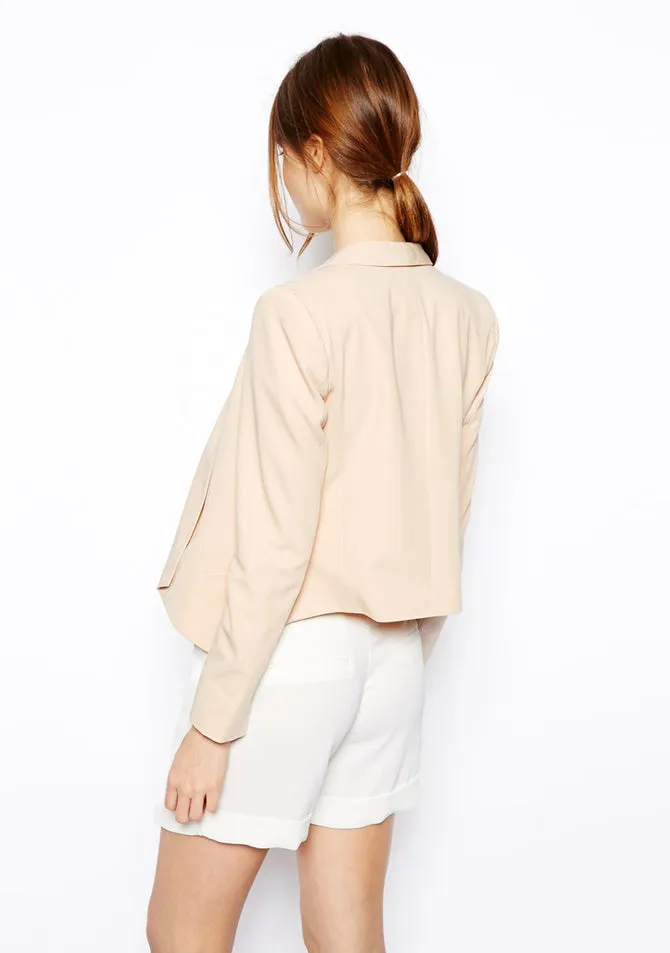 image:Luxe Tailored Waterfall Blazer